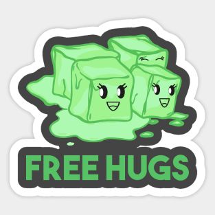 Free Hug Squad Sticker